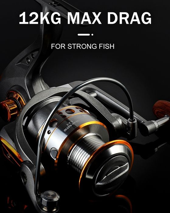 Kołowrotek, wędka, spinning