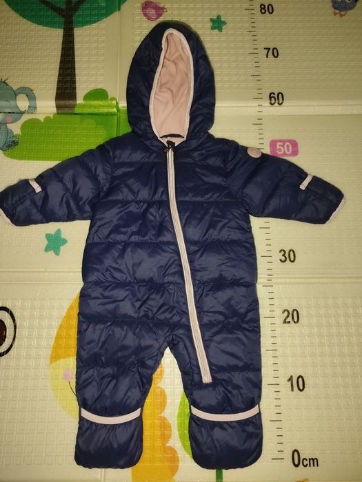 Теплый комбинезон 0-6