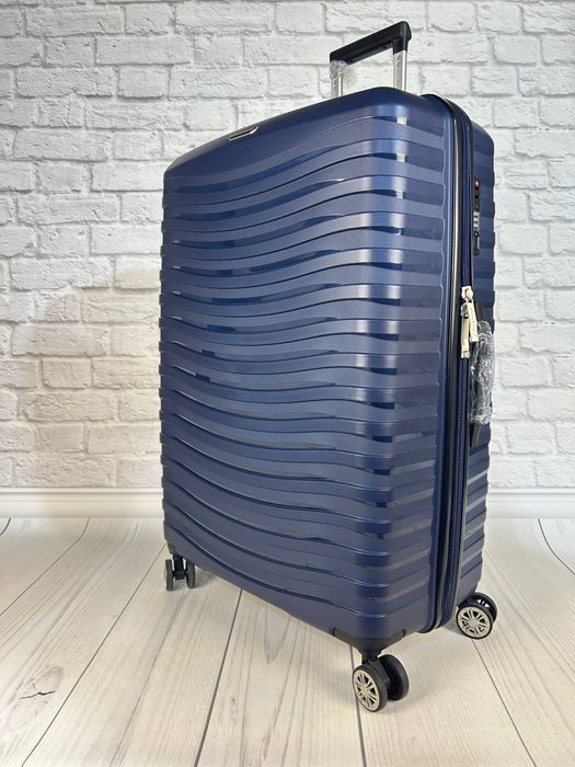 Валіза велика 4 колеса 43803/L помаранчева Snowball (Франція)