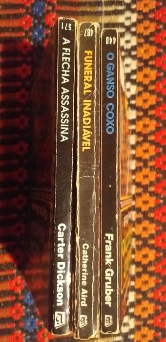 Colecção Vampiro - policial - portes incluidos