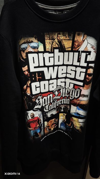 Bluza męska Pitbull West Coast® , czarna, S