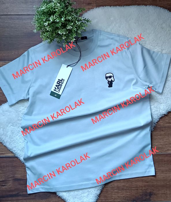Koszulka męska Karl Lagerfeld błękit M-3XL pobranie 24H