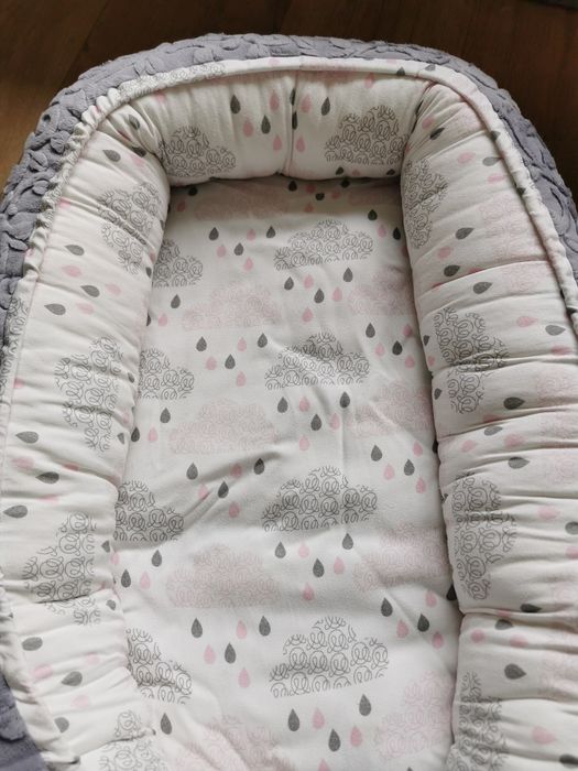 Kokon maylily bambusowy z tłoczony velvetem