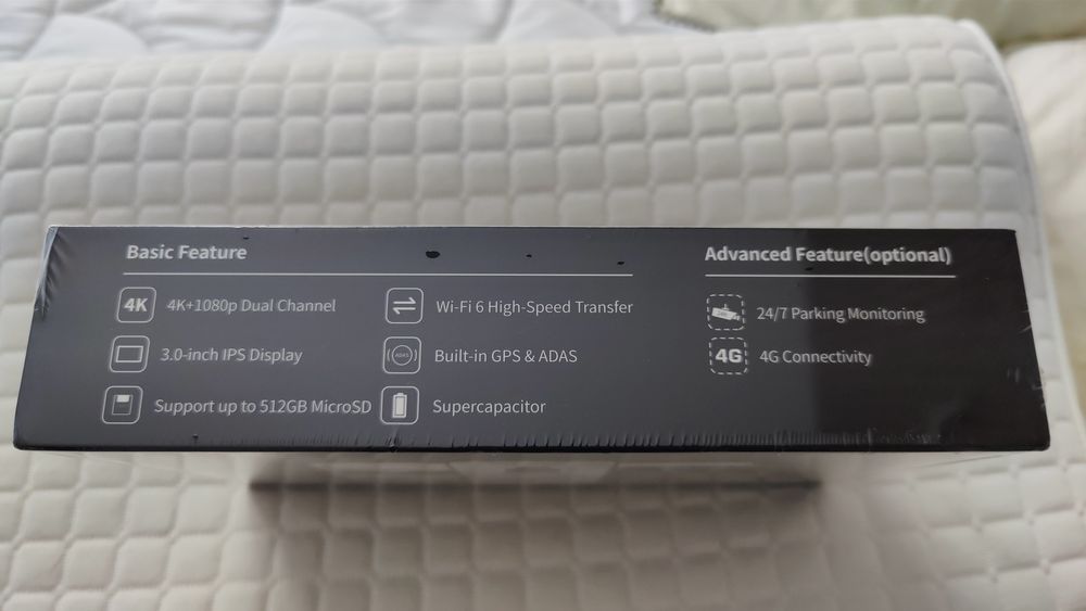 DDPAI Z50 pro przód tył+hardwire