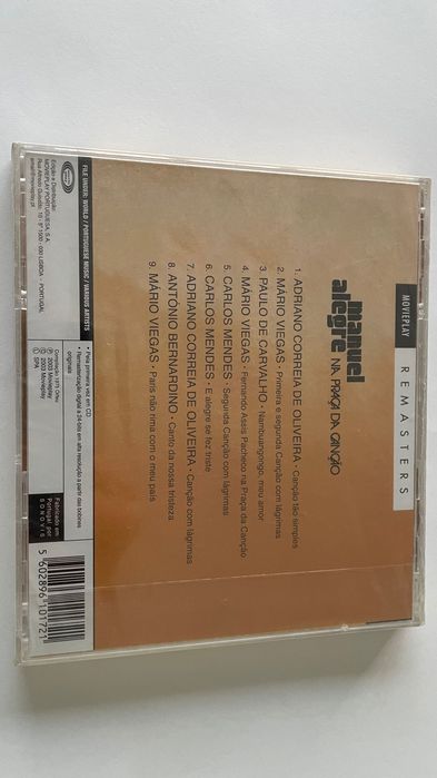 Manuel Alegre - Na Praça Da Canção - cd