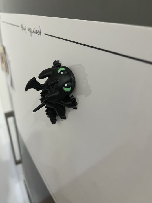 Magnes 3D-Szczerbatek