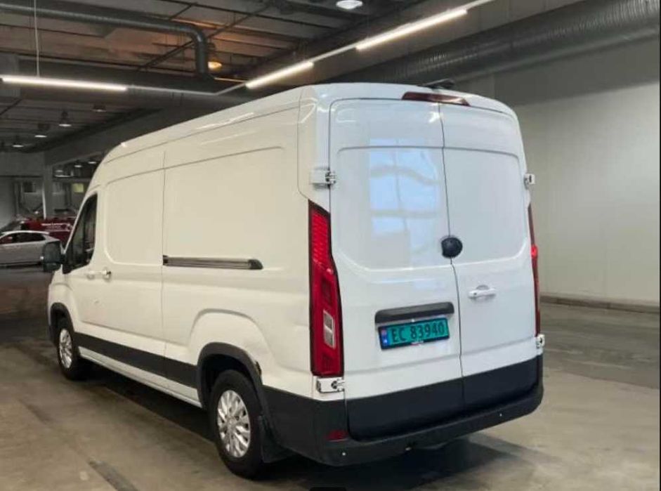 MAXUS eDeliver9 72квт/300км/1,4тн/11м3/Європа/2021р електро БУС