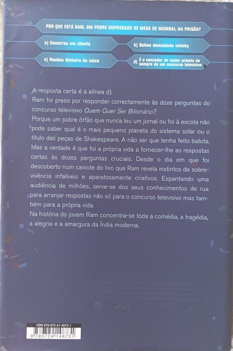 Quem quer ser milionário - Vikas Swarup