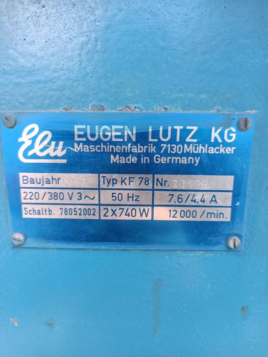 Frezarka marki Eugen Lutz