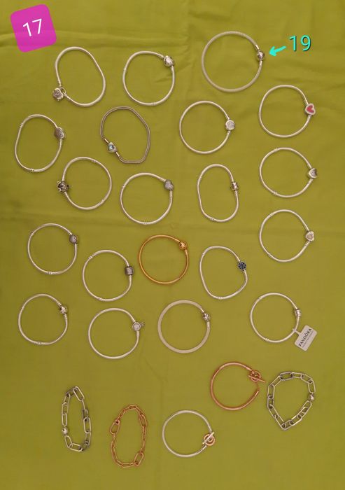 Pulseiras de prata S925 (NOVO)