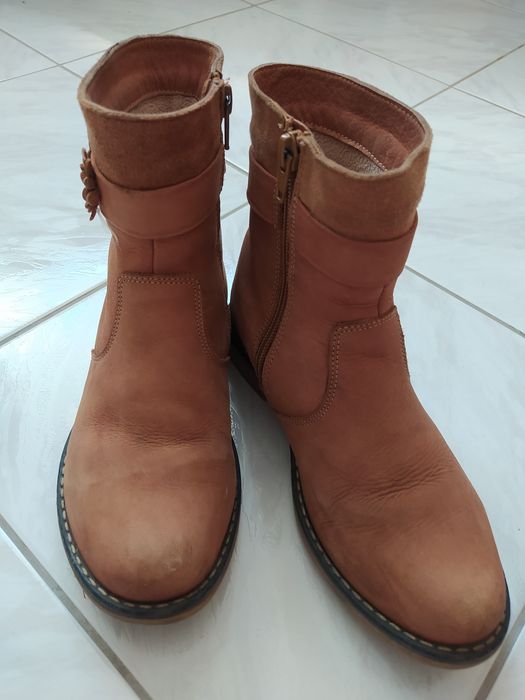 Sztyblety skórzane Lasocki r 33