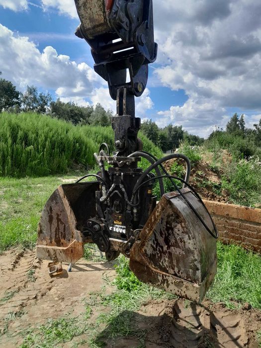 Chwytak do koparki Kinshofer C18VE-60 mocowanie Lehnhoff MS10