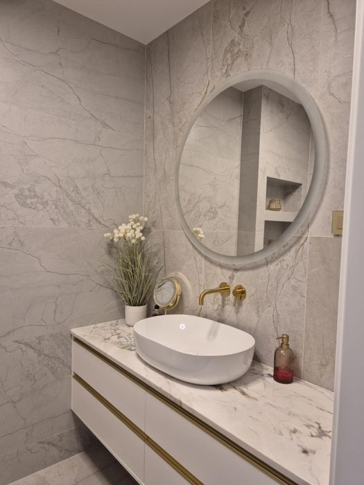 Remont łazienki płytki glazura, krótkie terminy