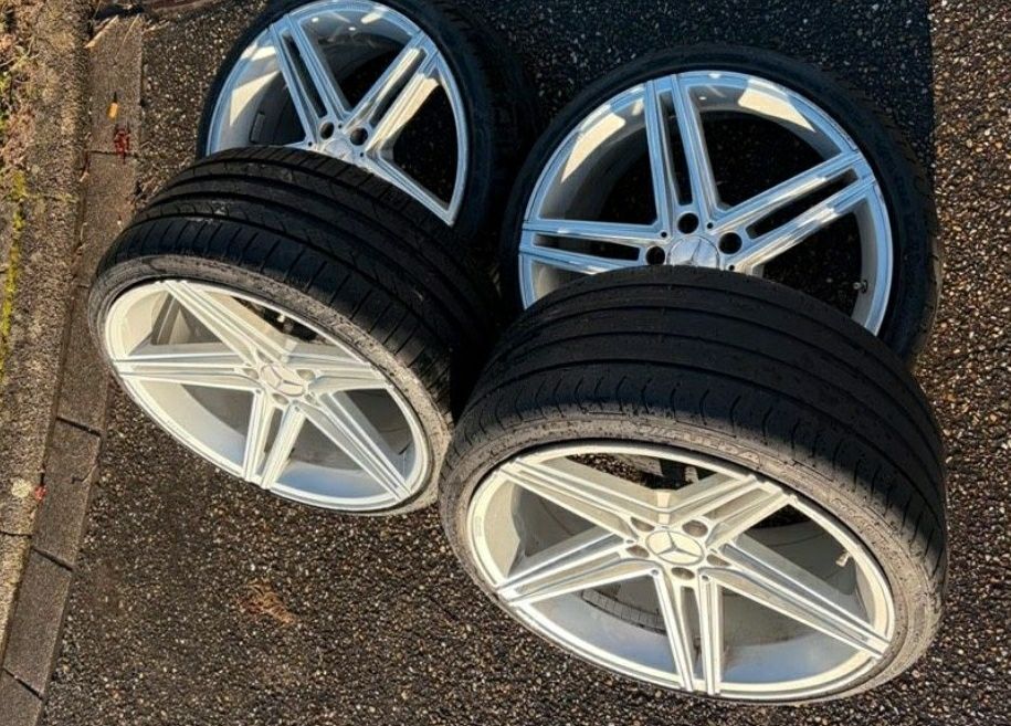 Felgi 5x112 19 cali et 45 z oponami