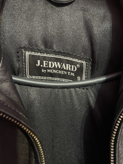 Шкіряний плащ тренч максі J.Edward by München