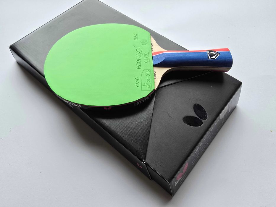 RAKIETKA CARBON Gewo Neoflexx Stan Idealny Tenis Stołowy! 11