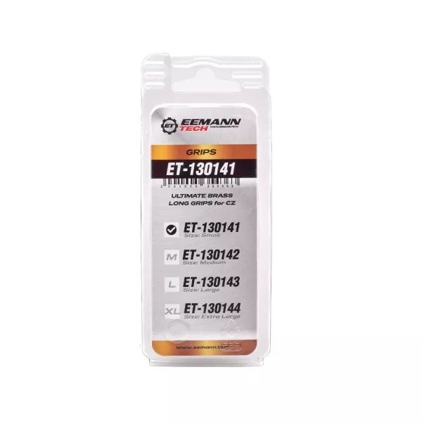 Eemann Tech Ultimate Brass Long Grips for CZ - Tamanho L - IPSC