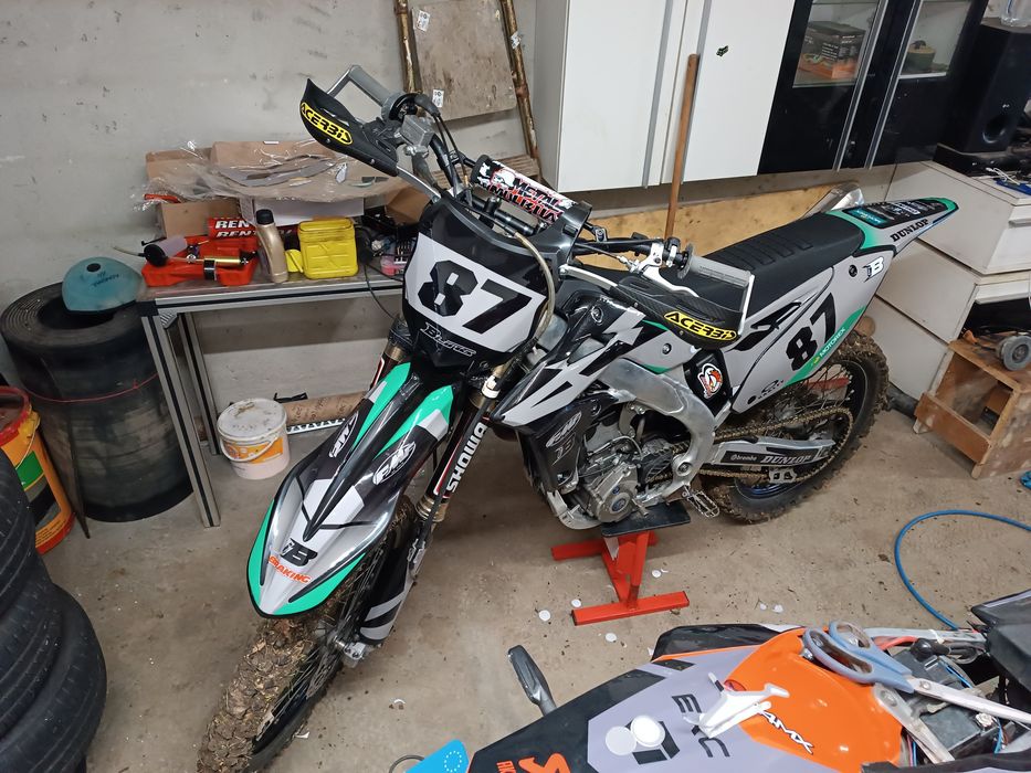 Kawasaki kxf 250 2014 motor refeito a novo