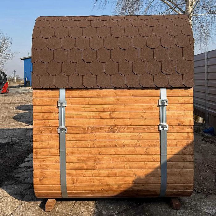 Sauna ogrodowa QUADRO mini 185 cm do samodzielnego montażu