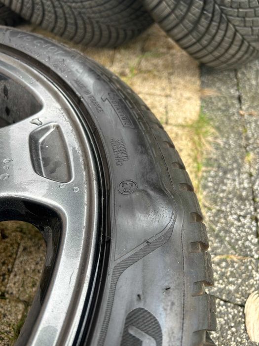 Oryginalne ALUFELGI Audi S4 B5 + OPONY wielosezonowe GoodYear