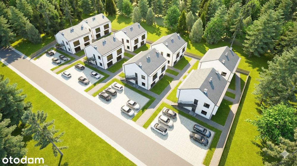 Dwupoziomowy segment 80m² | Ogród | Pompa ciepła | PV | 0% czynszu RKM