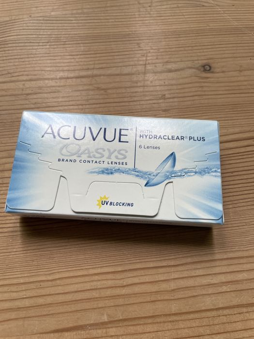 Soczewki kontaktowe opakowanie 6szt Acuvue hydraclearplus, -5,75