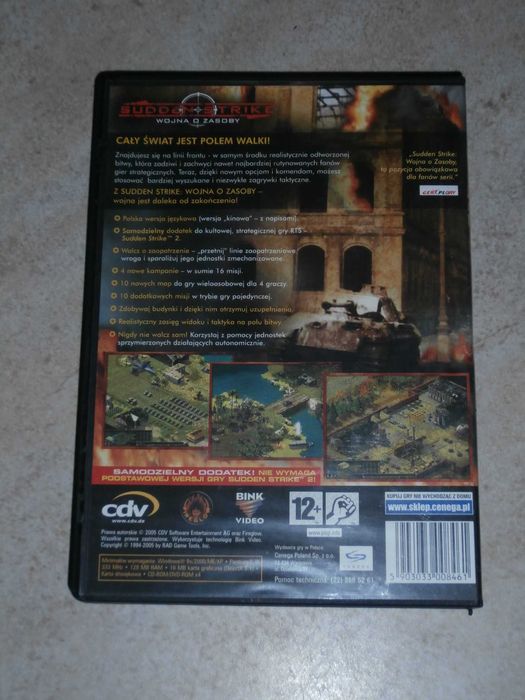 Trzy Gry PC Sudden Strike Anthology, Wojna o zasoby, Arms of Victory