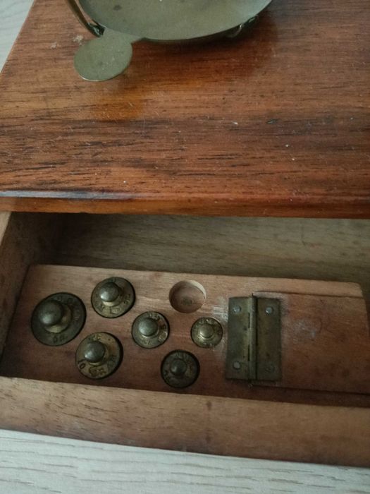 Szalkowa waga mosiężna