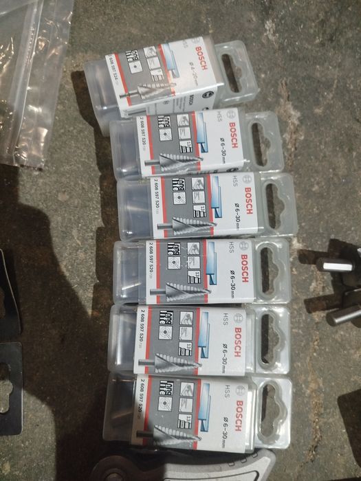 Wiertła stopniowe bosch 6-30mm,nowe