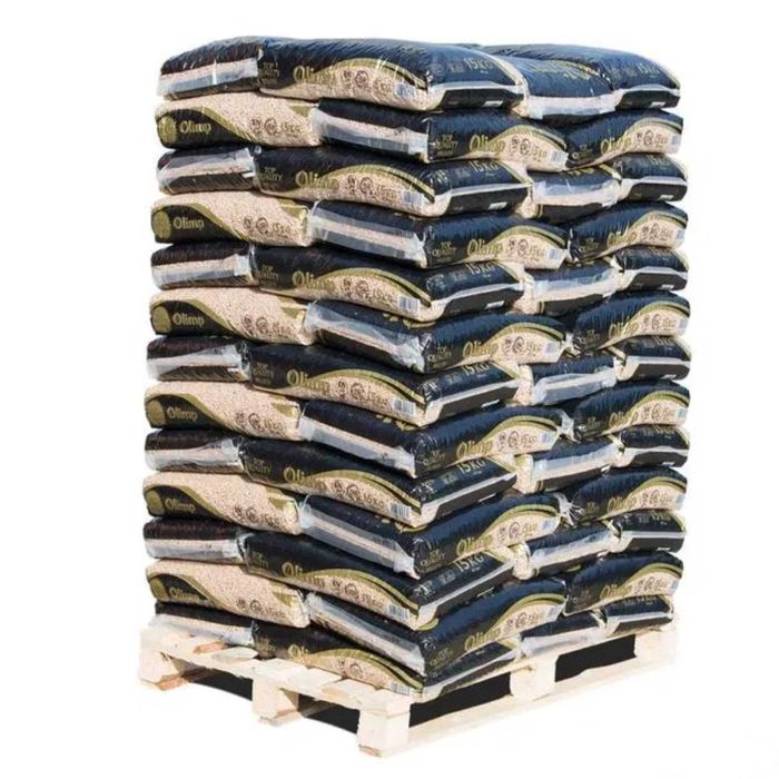 Pelet Pellet 6/8mm DIN PLUS/EN A1 OLIMP (STELMET) - paleta 975kg