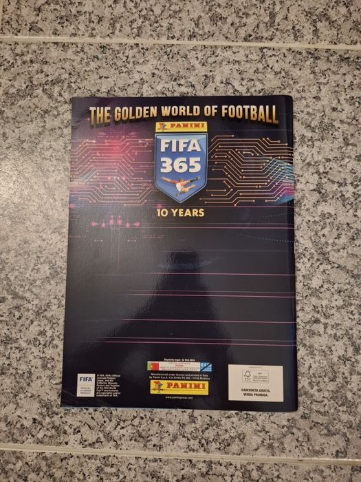 Caderneta Fifa 365 Panini 2025