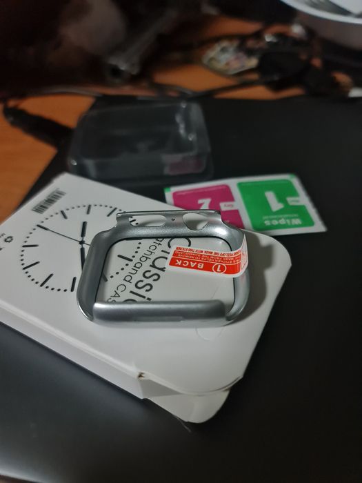 Etui Iphone 45 mm SE 4 / 5 / 6 apple watch szkło case aw