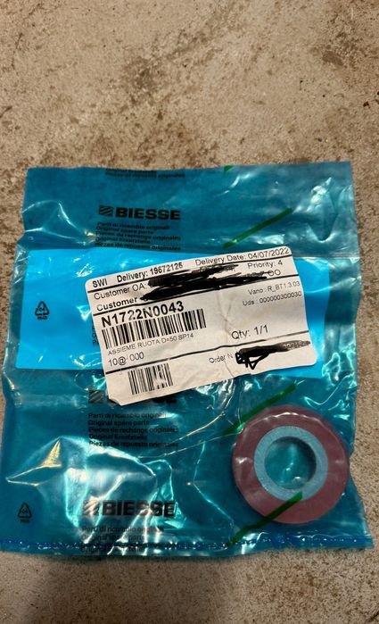 Części do okleiniarek BIESSE STREAM