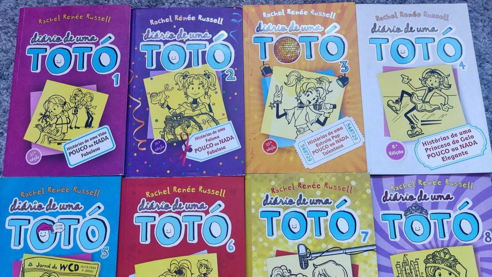Coleção de livros "Diário de uma Totó"