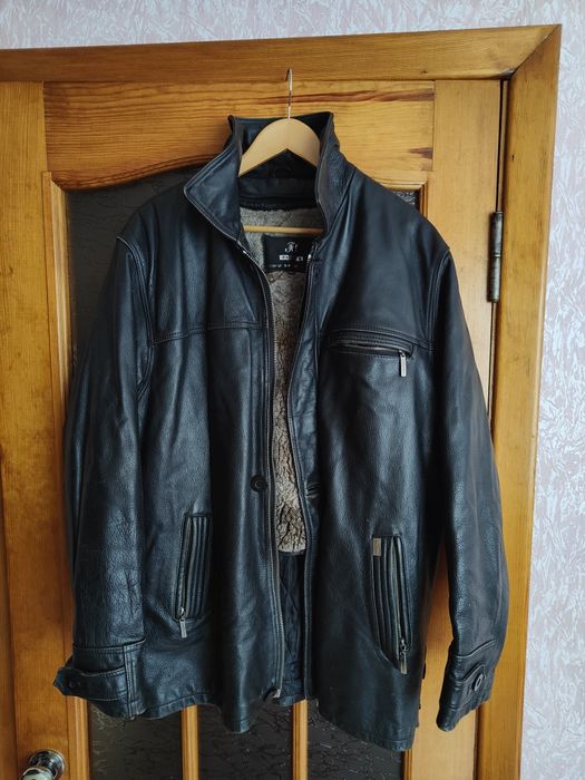 Продам зимние мужские куртки, кожанка, пуховик, кардиган