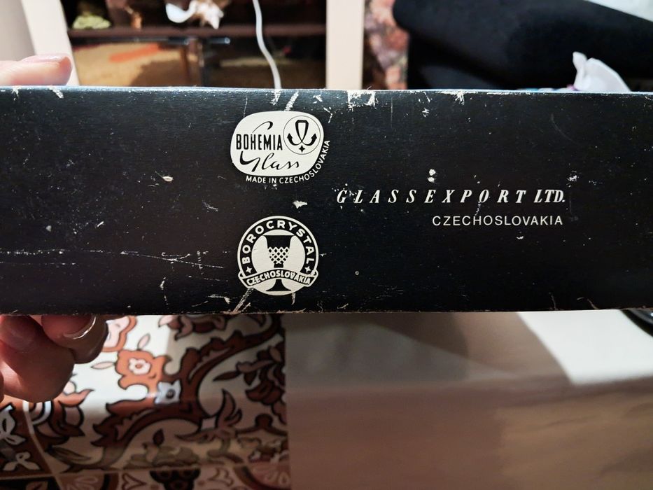 Бокали Богемське скло