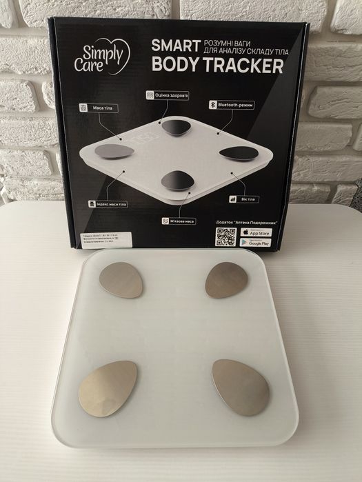 Розумні ваги Simply Care Smart Body Tracker (Bluetooth) / Нові