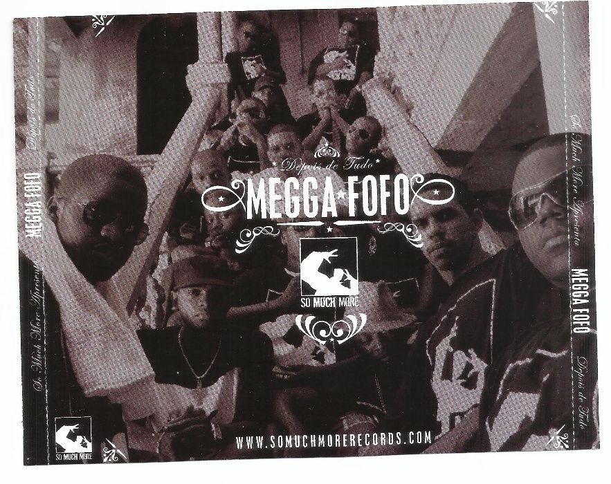 Megga Fofo - Depois De Tudo CD 2007 Hip Hop Tuga Angola Raro Assinado