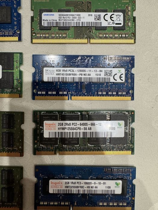 Pamieci ram do laptopa