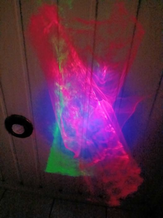 Liquidlaser laser ozdobny RG / LED niebieski dekoracja światłem