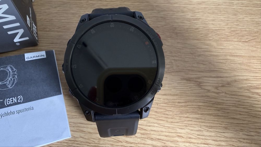 Garmin Epix Gen 2 Sapphire Titanium AMOLED 47 mm, чорний