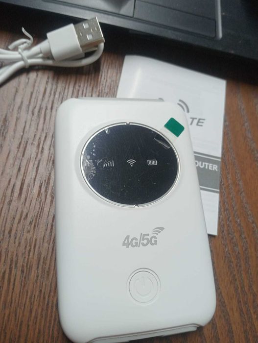 Hotspot Wi-Fi Móvel 4G/5G LTE – Bateria 3200mAh – Novo / Desbloqueado