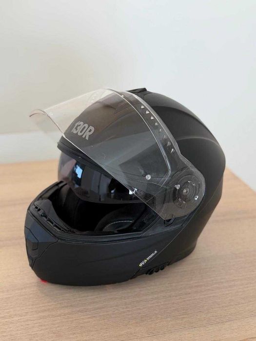 Capacete 130R Showa P/J Black Matt Modular