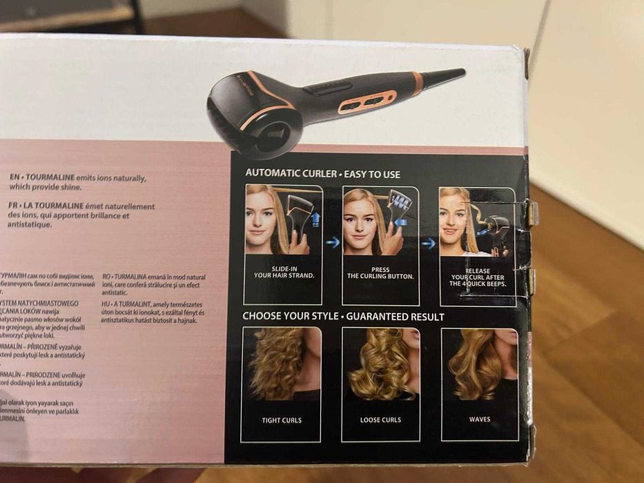 Encaracolador Automático Rowenta Expertise So Curls CF3710 – Novo!