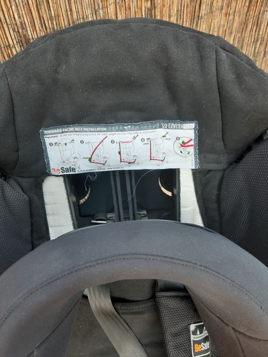 Fotelik do samochodu besafe iziCombi X3 isofix czarny
