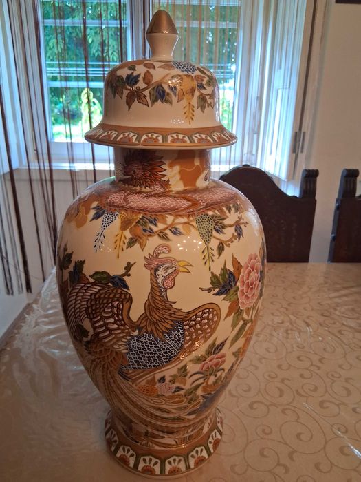 Jarrão decorativo porcelana marca Panda