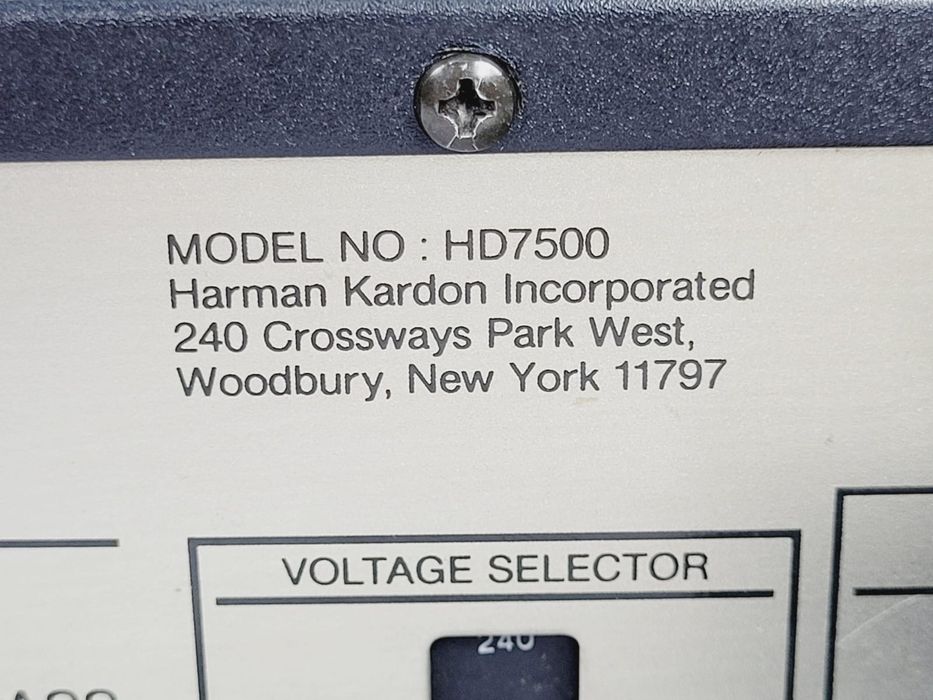 Harman Kardon HD 7500 Odtwarzacz płyt CD Warszawa Żoliborz • OLX.pl