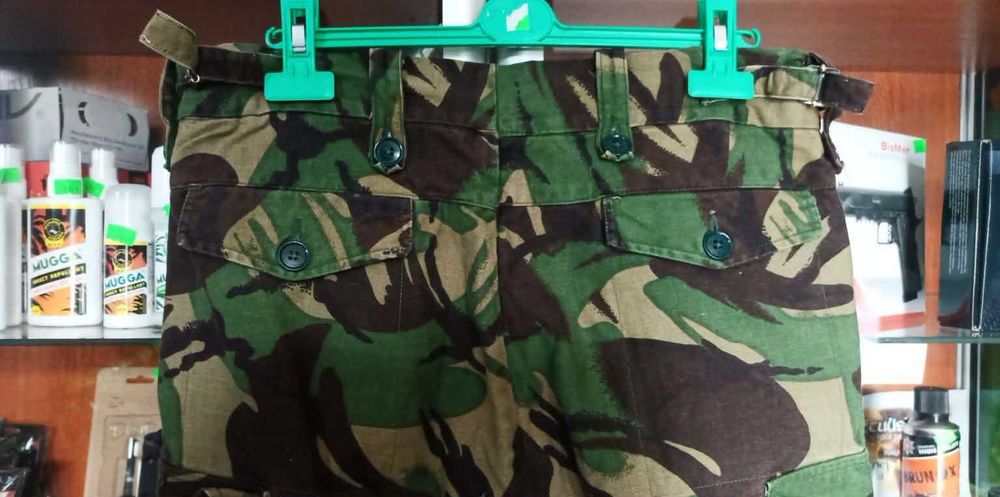 Spodnie Armia Brytyjska Trousers Combat DPM "Temperate" +podszewka r.74/90 pas 90