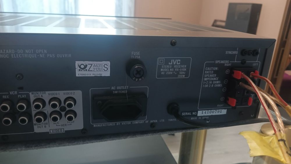 Amplituner JVC  RX V5 Dynamic Super A Equalizer