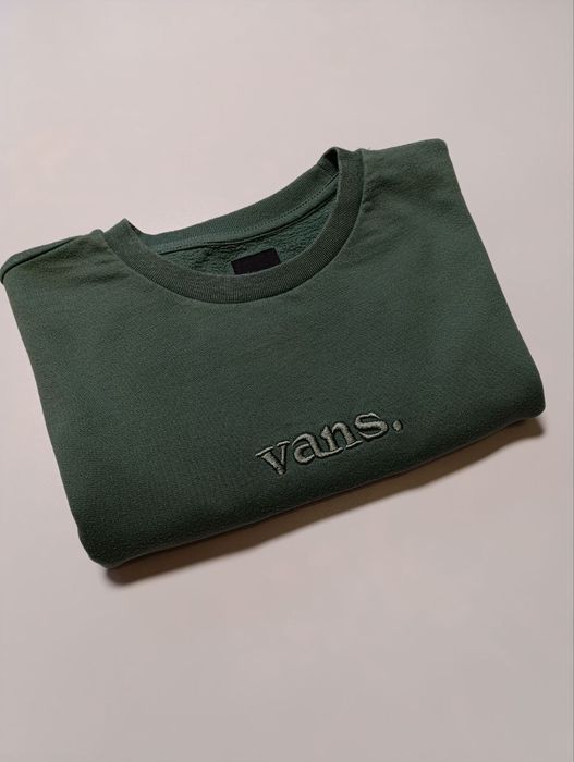 зелений світшот Vans